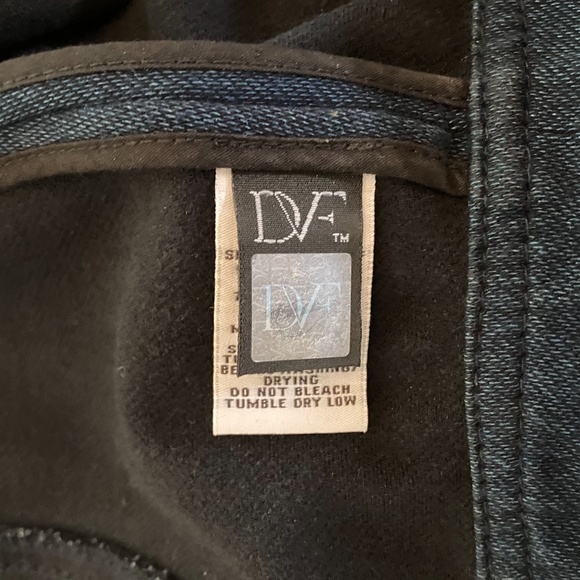 Diane Von Furstenberg DVF Christa Denim Wrap Dress - Picture 3 of 8